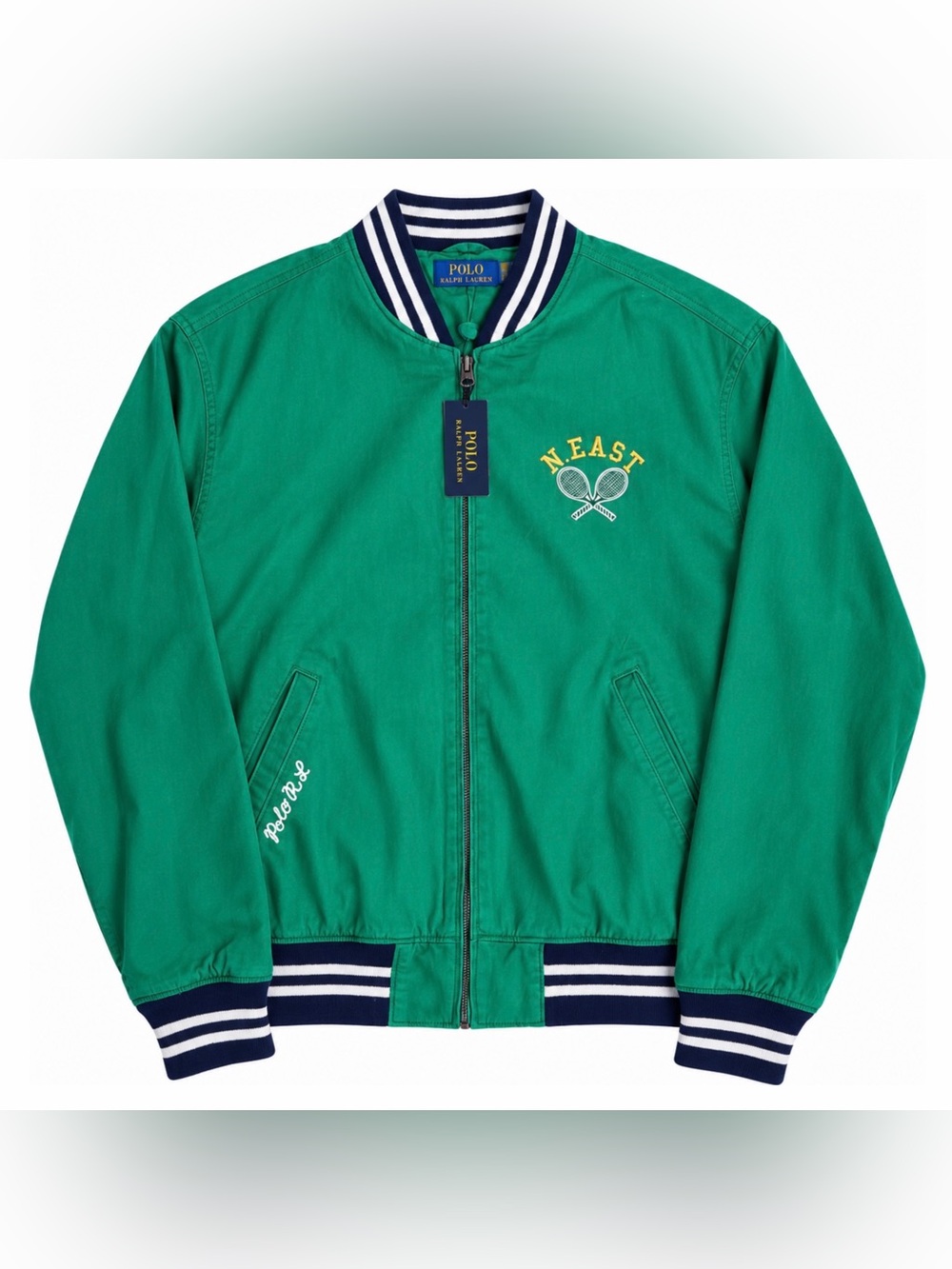 Polo Ralph Lauren Varsity Bomber Jacket Northeast Racquet Club - Men's Sizes